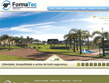 Tablet Screenshot of formatec.eng.br